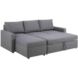 VCM ebuy24 Schlafsofa, Grau, 218 x 155 cm, | Gr.: onesize