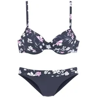 LASCANA Bügel-Bikini Damen Mehrfarbig 46 Cup D