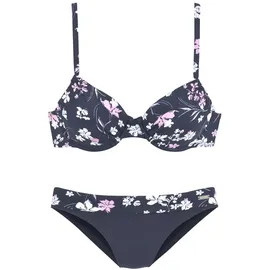 LASCANA Bügel-Bikini Damen Mehrfarbig 46 Cup D