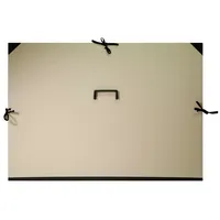 Clairefontaine 3x Zeichenmappe mit 3 Bändern und Griff -