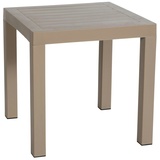 CLP Ocean Beistelltisch 45 x 45 x 45 cm taupe