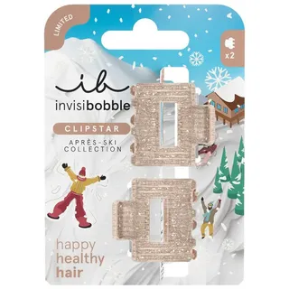 Invisibobble CLIPSTAR Apres Ski Shimmer 2 Stück