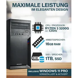 hyper byte Office PC Intel Core i7 32 GB RAM 1 TB SSD