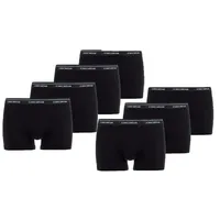 CECEBA Herren Boxershort 7er Pack - Monza, Unterwäsche, Logo, einfarbig Schwarz L