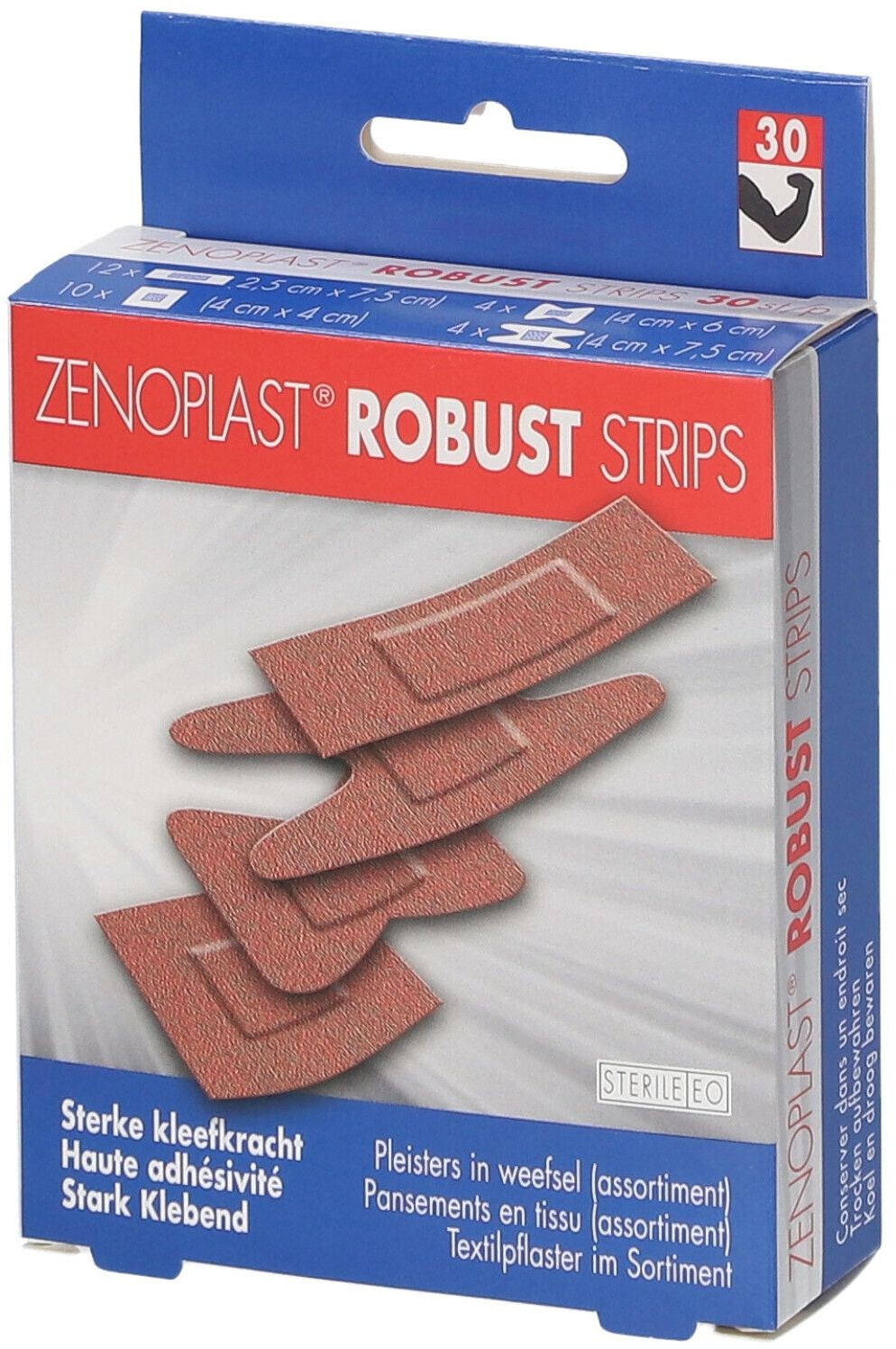 Zenoplast Robust Strips 30 pc(s) pansement(s)