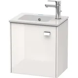 Duravit Waschtischunterschrank wandhängend „Brioso“ 42 × 44,2 × 28,9 cm, in Weiß Hochglanz