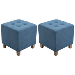 CLP 2er Set Sitzhocker Pharao blau