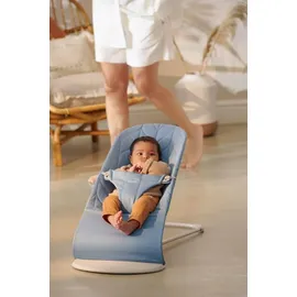 BabyBjörn Babywippe Bliss Gewebt, Blütenblatt-Steppung, Blau