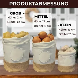 COFI 1453 Nachhaltige Aufbewahrungsbox 3er Set 15,0 l weiß
