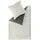 Esprit Grid kariert grau 155 x 220 cm + 80 x 80 cm