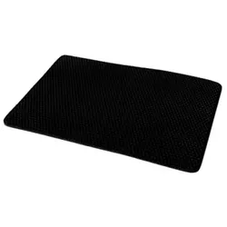 RHR Quality Katzenklo Matte Dirty Paw 75x55cm schwarz