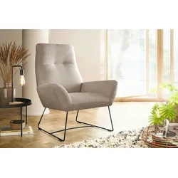 KAWOLA Sessel BISA Cord taupe