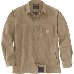 Carhartt Canvas-Fleece, Hemd/Jacke - Beige (Dkh) - S