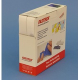 FASTECH® B25-STD000010 Klettband zum Aufnähen Haft- und Flauschteil (L x B) 10m x 25mm Weiß 10m