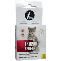 7Pets Ektosol EC Spot-On Katze M 3 x 1,2 ml