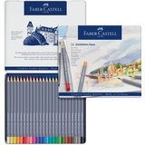 Faber-Castell Goldfaber Metalletui Aquarellstift 24 St.