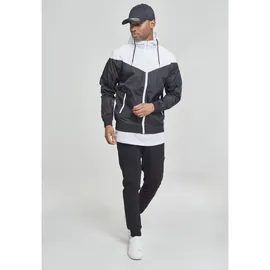 URBAN CLASSICS Arrow Jacke Black / White XL