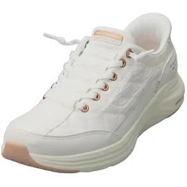 SKECHERS Contour Foam Golden Hour Damen Weiß/Roségold 39