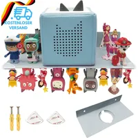 Chedin Metall Tonie Regal | Vollständig Magnetisches Toniebox Regal Für 30 Figur