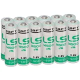 Saft Lithium 3,6V AA 12 St.