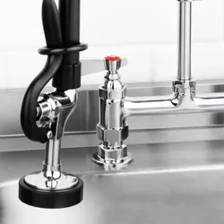 Vogue Vorspüldusche Mit Doppelter Wasserzufuhr Für Geschirwäsche