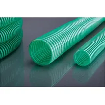 HELIFLEX Saug-Druckschlauch 25 m 32 x 2,8 mm grün/transparent