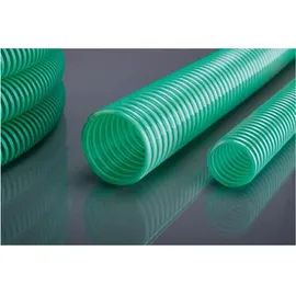 HELIFLEX Saug-Druckschlauch 25 m 32 x 2,8 mm grün/transparent