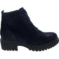 WALDLÄUFER H-Luise Schnürstiefelette blau 38 EU 5 UK)