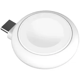 Belkin BoostCharge tragbares USB-C Apple Watch Ladegerät – MFi-zertifiziertes USB-C-Ladegerät für die Apple Watch Series 11, 10, 9, 8, 7, Ultra usw. – kompatibel mit MacBook, iPhone 17 usw. – Weiß