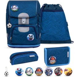 Belmil Motion ergonomisches Schulranzenset 5tlg. - "Blue Motion" Koffer24