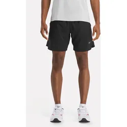 Shorts REEBOK "Shorts", Herren, Gr. XXL, N-Gr, schwarz, Obermaterial: 100% Polyester, sportlich, Hosen