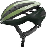 ABUS Aventor - Fahrradhelm für professionellen Radsport - gute Ventilationseigenschaften - für Damen und Herren - Opalgrün, Größe L