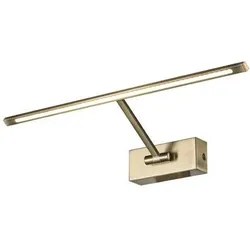Azzardo AZ2644 LED Wandleuchte Spiegelleuchte Monalisa 46 1x8W | 275Lm | 3000K | IP20 - gold