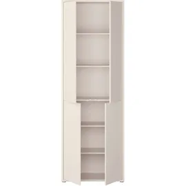 Forte Alice Springs Hochschrank 74,5 x 214,3 x 34,9 cm Khaki