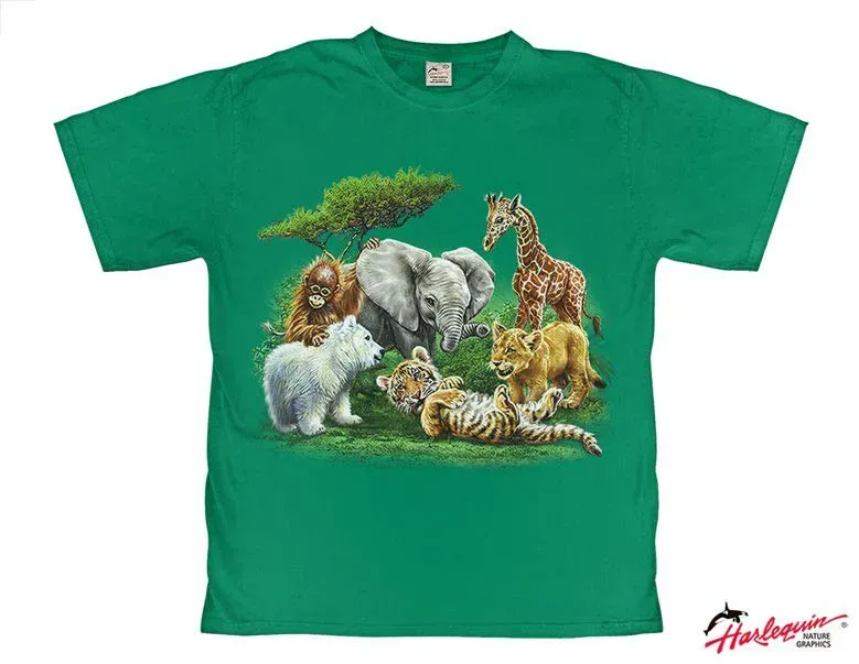 Harlequin Jungle Club Kinder T-Shirt