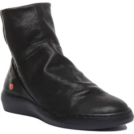 Softinos Stiefelette Schwarz 38