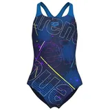 Arena Kinder Schwimmanzug GIRLS SWIMSUIT SWIM PRO, NAVY-BLUE RIVER, 128