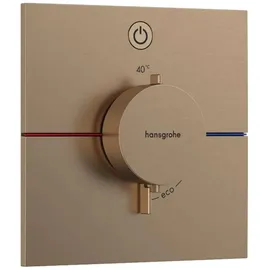 Hansgrohe ShowerSelect Comfort E Thermostat Unterputz, 1 Verbraucher, Brushed Bronze