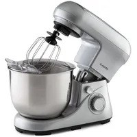 Küchenmaschine Rührgerät Teig Knetmaschine Rührmaschine 1300W 5L Edelstahl Creme