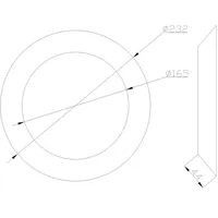 FireFix Mauerrosette Stahl Ø 140-165 mm verstellbar schwarz