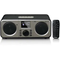 Lenco DAR-030BK - Stereo DAB+ FM-Radio mit Bluetooth - Schwarz