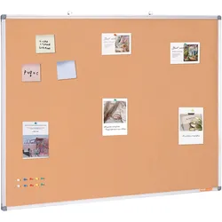 VEVOR Pinnwand Memoboard Wandtafel Korktafel Pinnboard 120x90cm Aluminiumrahmen