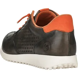 remonte Sneaker Low Damen Khaki/Orange 41