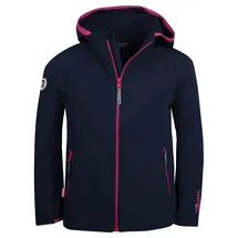 TROLLKIDS Softshelljacke "Kvalvika" in Dunkelblau - 140