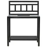VCM ebuy24 Outdoorküche Alicante Schwarz 60 x 90 cm | Gr.: onesize