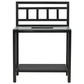 VCM ebuy24 Outdoorküche Alicante Schwarz 60 x 90 cm | Gr.: onesize