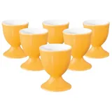 SELTMANN WEIDEN Eierbecher Liberty Pure Colors ø 4,9 cm 6er Set - Mango Orange