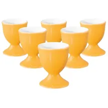 SELTMANN WEIDEN Eierbecher Liberty Pure Colors ø 4,9 cm 6er Set - Mango Orange