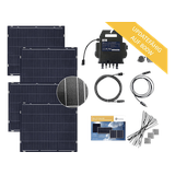 OSNATECH Mini-PV-Set Complete 600 Flex 150W-4 "Balkonkraftwerk" Balkon-Solaranlage