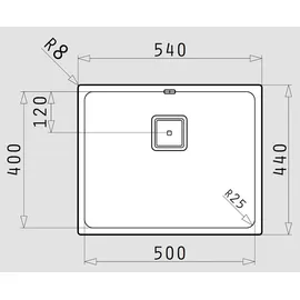 PYRAMIS LUME (50X40) 1B Flächenbündig